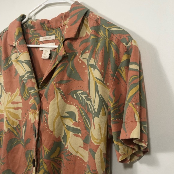 Cynthia Rowley 100% Lyocel Tropical Cabana Shirt Top. Women’s sz Small - Picture 2 of 14